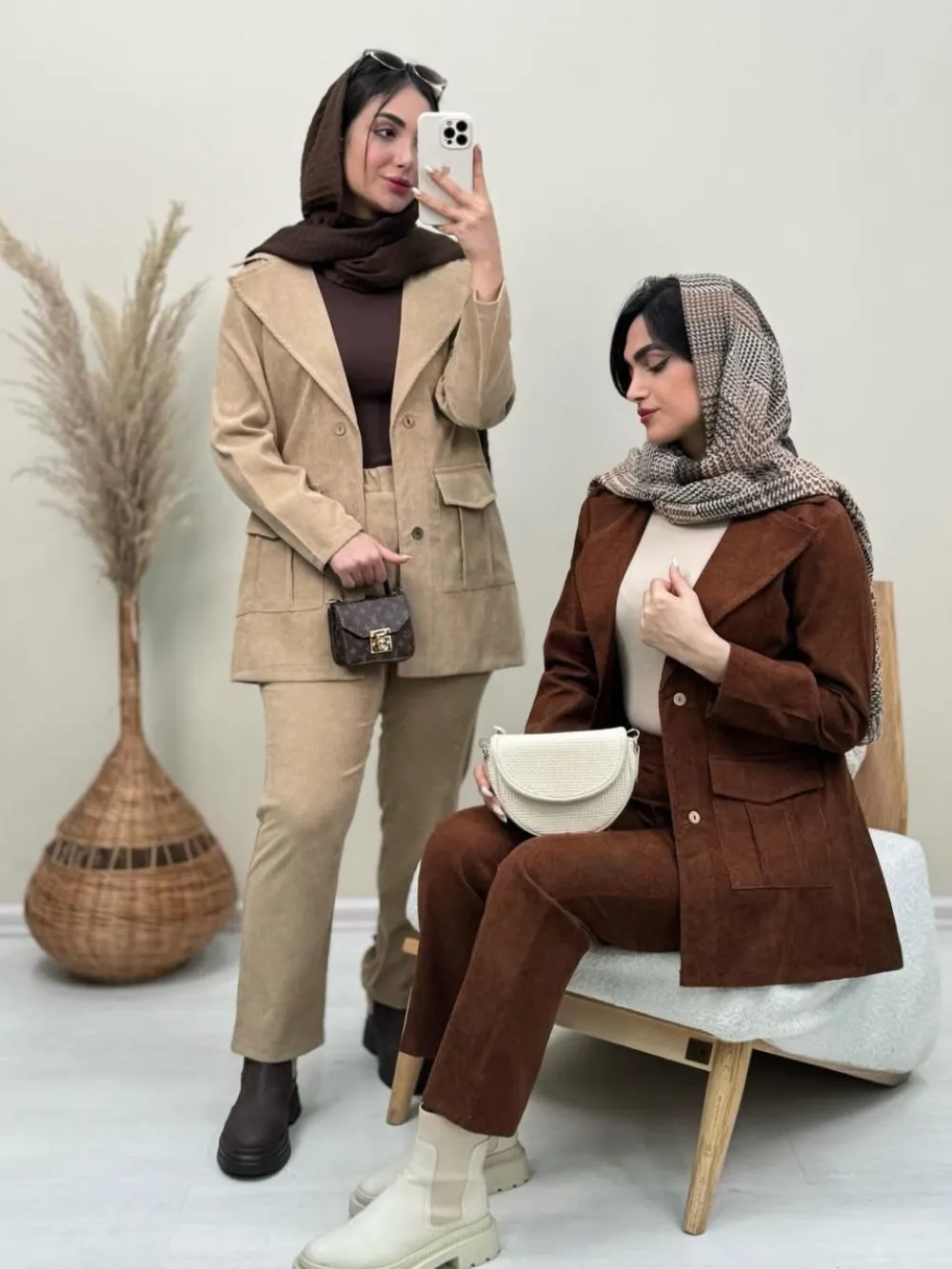قیمت و خرید ست مانتو شلوار دینا